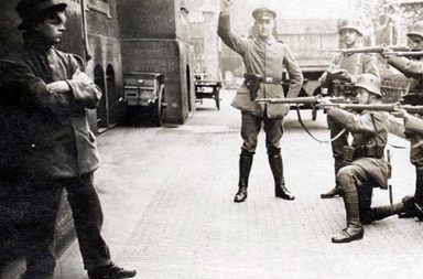 Execution of a German Communist in Munich, 1919