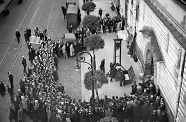 Last public execution by guillotine, France, 1939