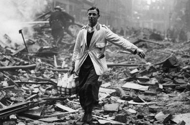 The London milkman, 1940
