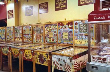 What arcade games looked like before video games, 1968
