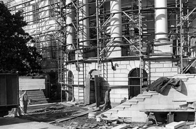 When White House had to be completely gutted, 1949-1952