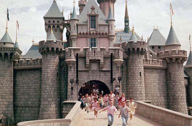 Disneyland's historical opening day, 1955