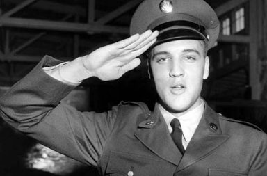 When Elvis Presley joined the Army, 1958