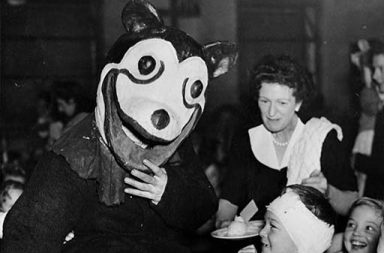 The original Mickey Mouse looked a little bit different and not so lovable, 1928