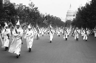 When the KKK marched on Washington, 1926
