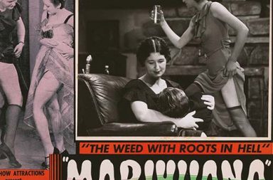 Alarmist anti-marijuana film posters, 1936-1950