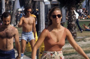 The roller skaters of Venice Beach, 1979