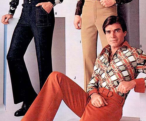 Vintage photos that show why the 1970s men’s fashion should never come ...