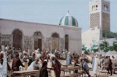 Vintage color postcards capture life in 19th century Tunisia