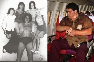 Incredible photos of André the Giant, the wrestler who was known as "The Eighth Wonder of the World", 1970s-1980s