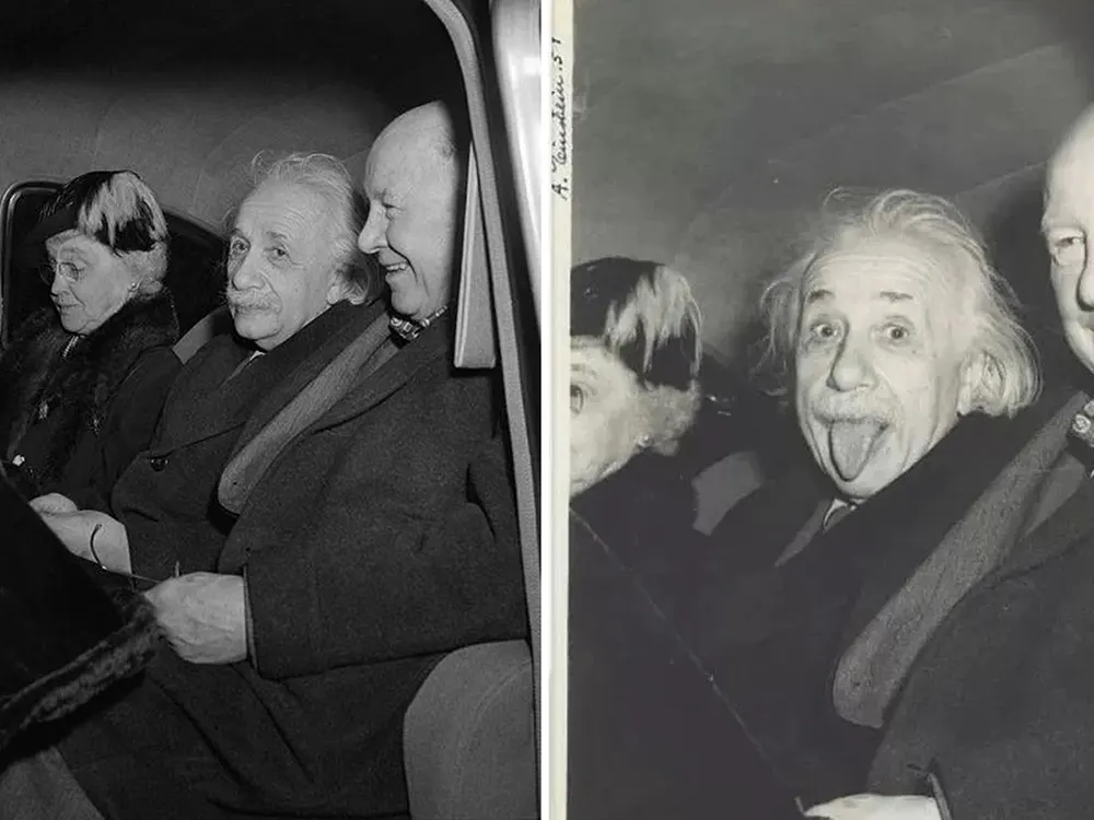 Einstein Sticking His Tongue Out The Story Behind An Iconic Photo 