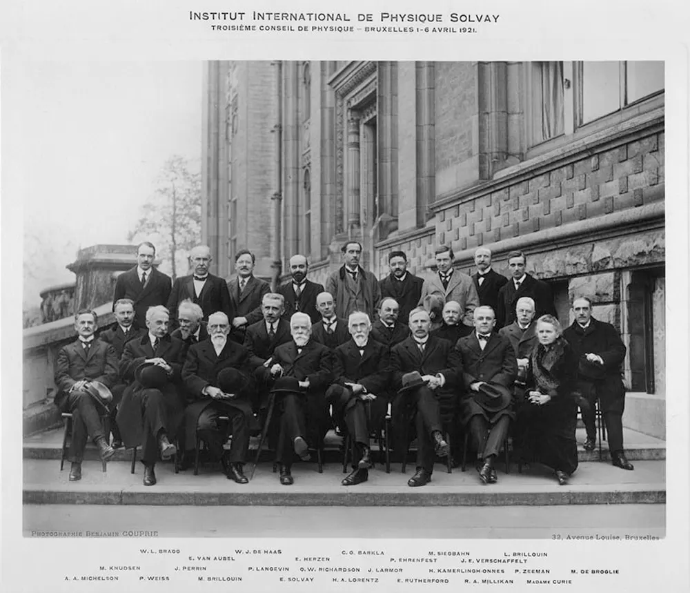 The Solvay Conference photos