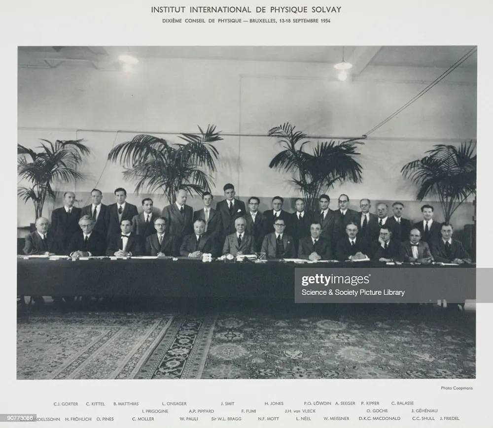 The Solvay Conference photos