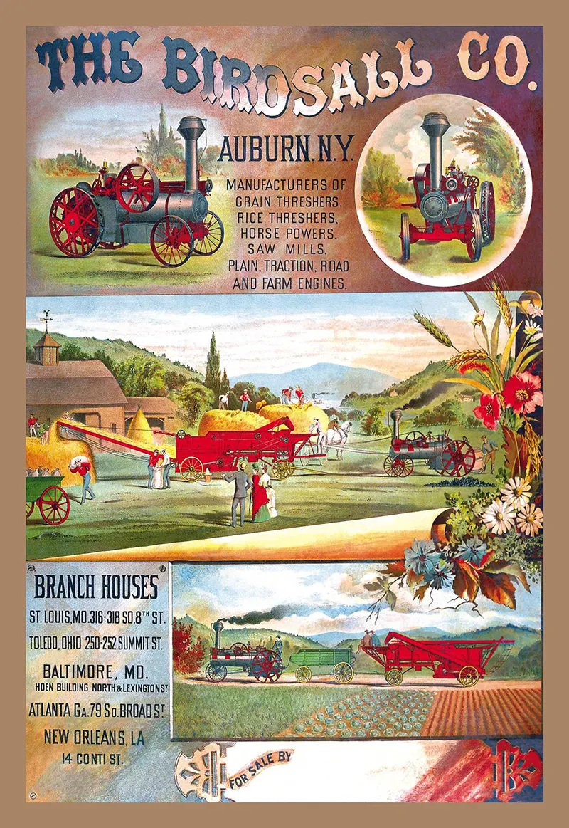 vintage farming supply ads