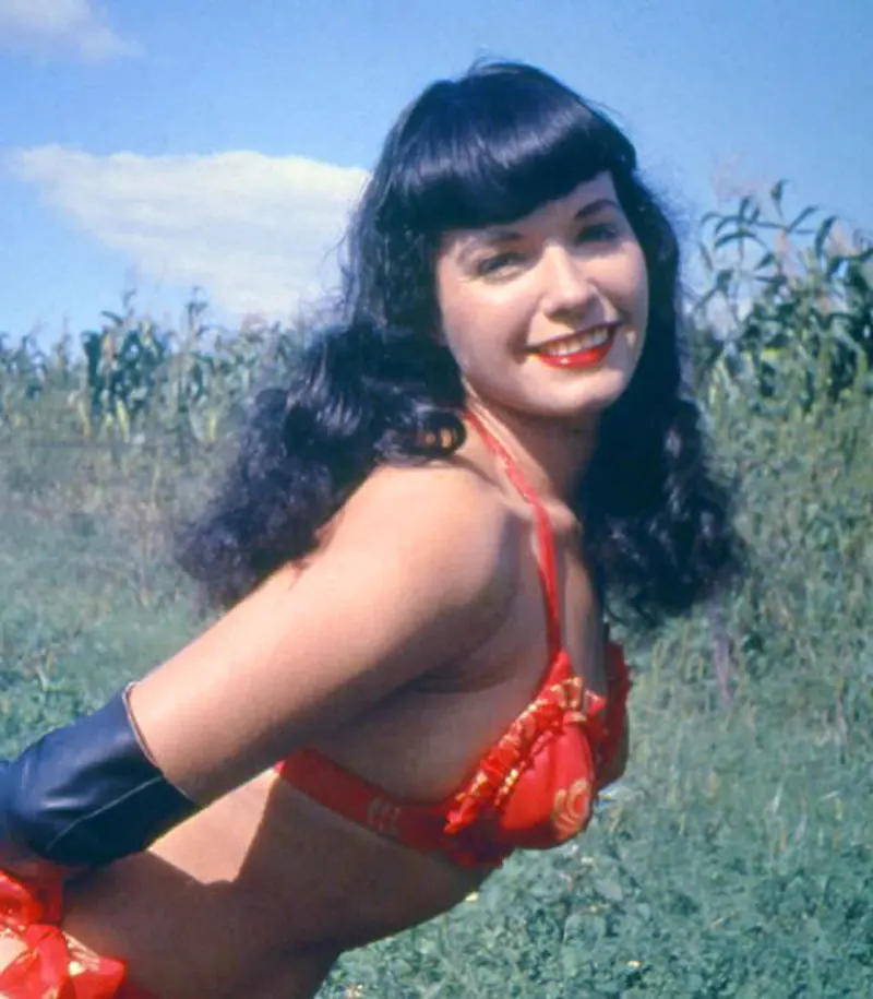 Pin Up Art Repro choose Canvas or Paper Details about   Nice Photo of 1950s Bettie Page 