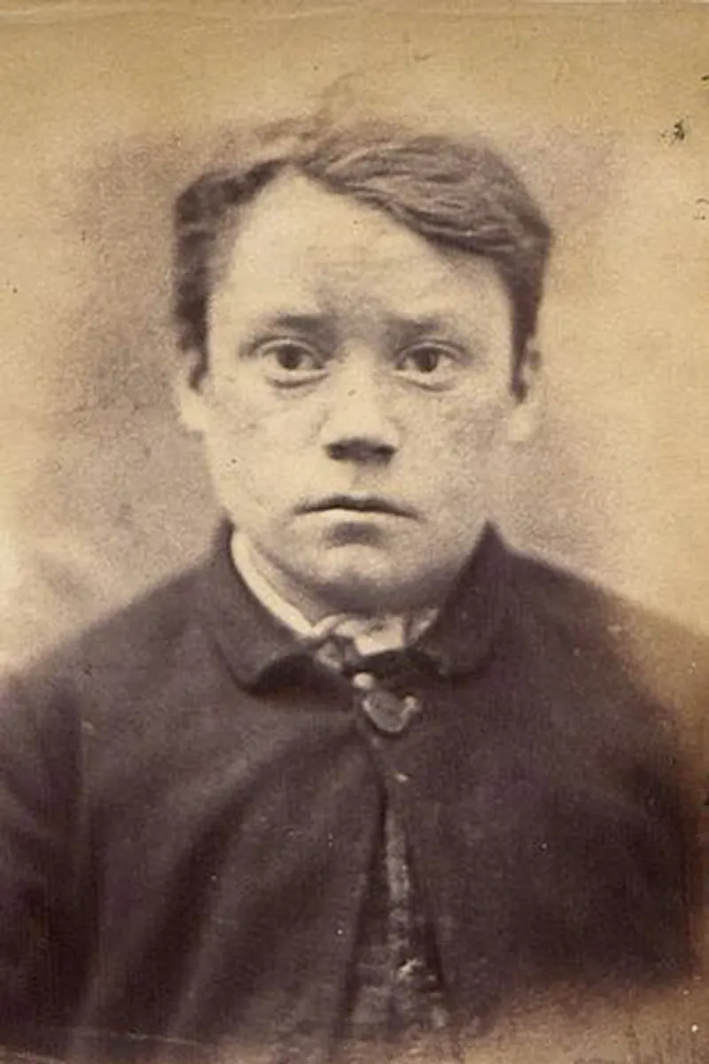 Victorian child criminals mugshots