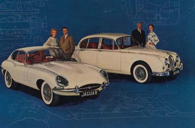 Interesting vintage photos of car advertisements in the late 1950s and 1960s