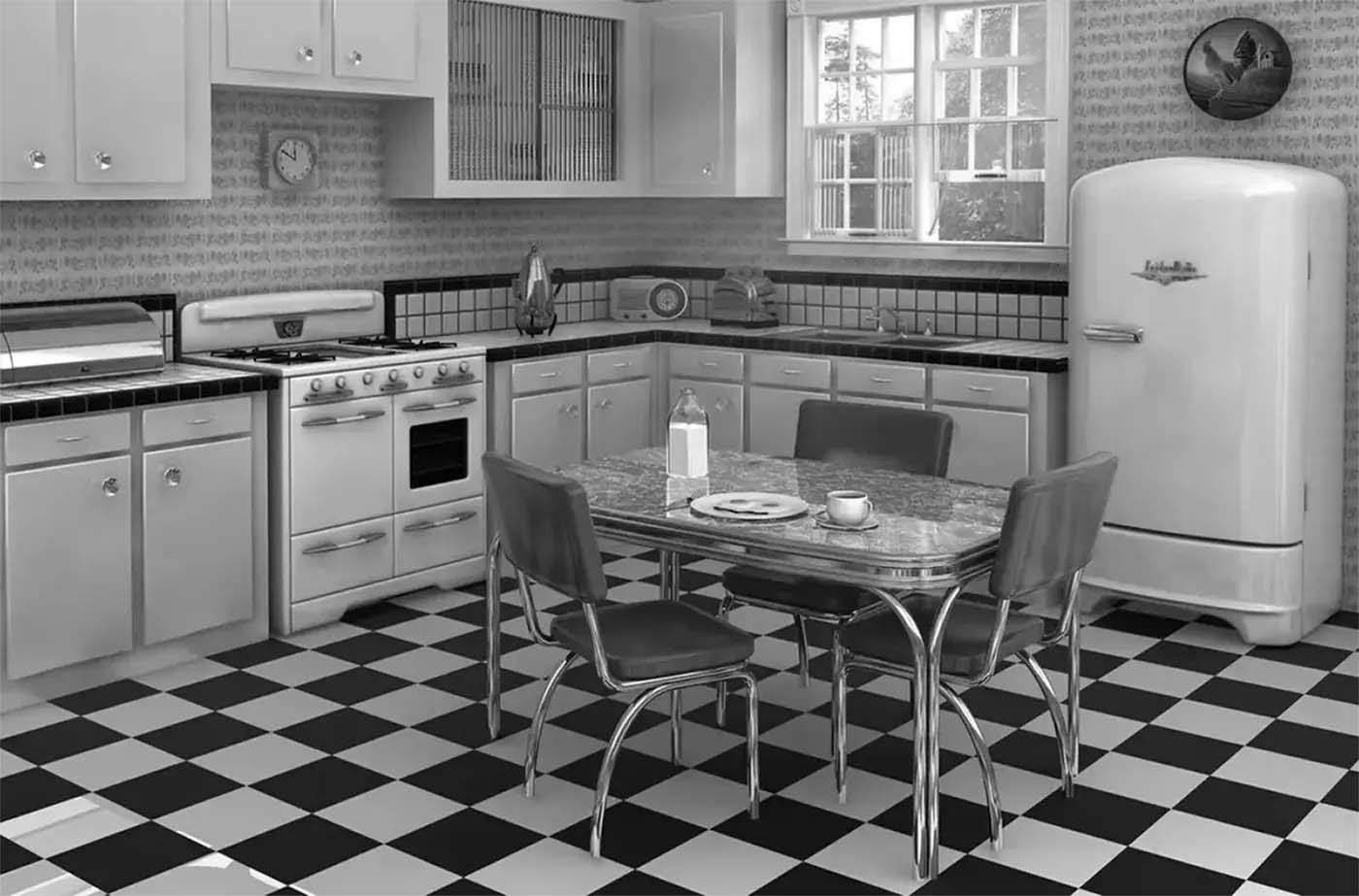 Amazing vintage photos show what kitchens looked like between the 1940s and 1950s