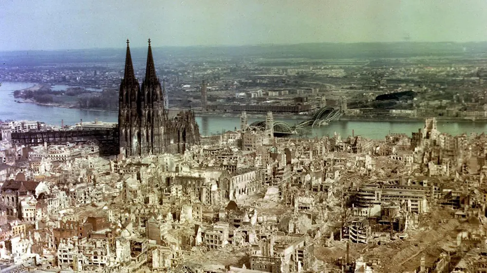 Cologne Cathedral destroyed