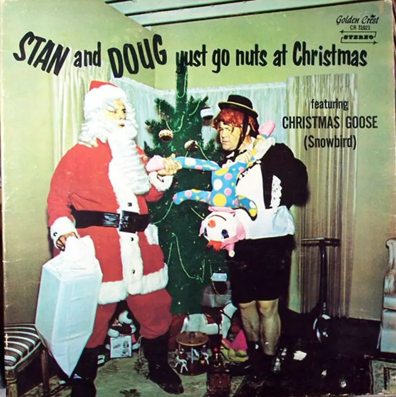 bad vintage christmas album covers