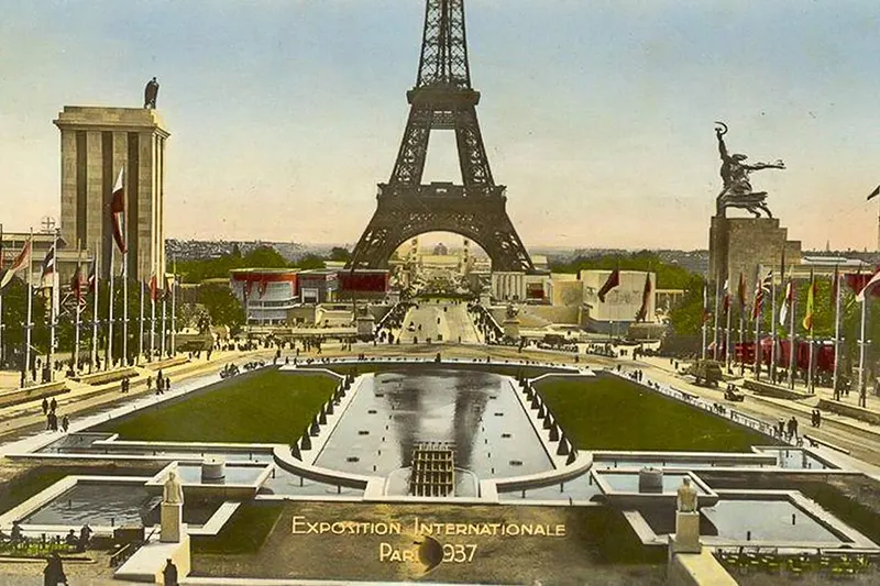 Paris World Expo of 1937 Old Photos