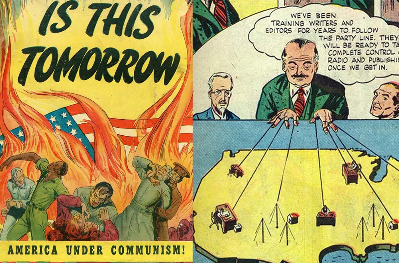 A Red Scare Comic Book: Is This Tomorrow: America Under Communism!, 1947
