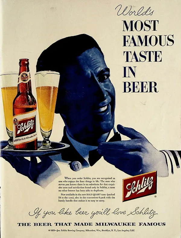 Schlitz vintage ads