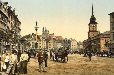 Amazing Color Photochrom Photos of Warsaw in the late 19th Century