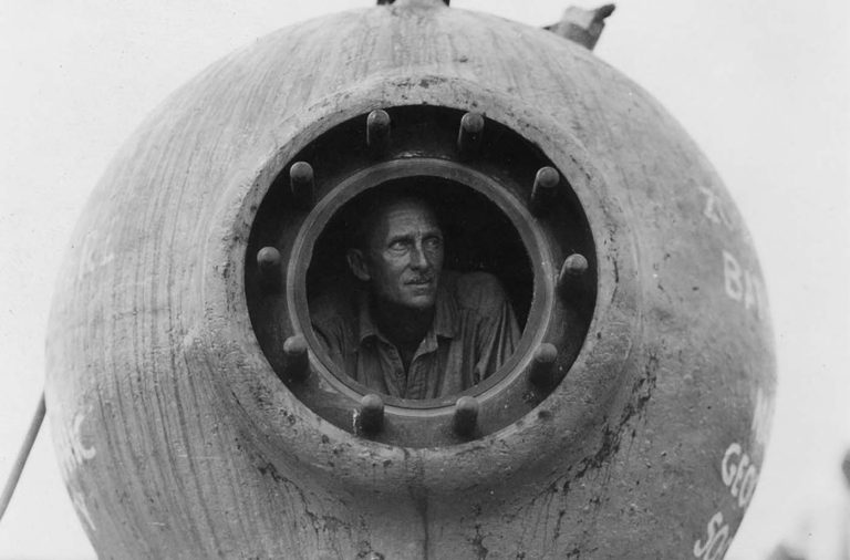 Bathysphere: Historical Photos of the World’s First Deep-Sea Exploration Vessel