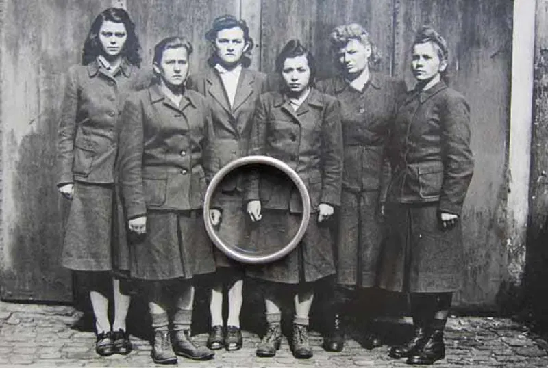 Photo Collection of Nazi Concentration Female Camp Guards