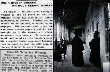 The Story of Mihailo Tolotos, the Greek Monk Who Lived a Lifetime Without Seeing a Woman