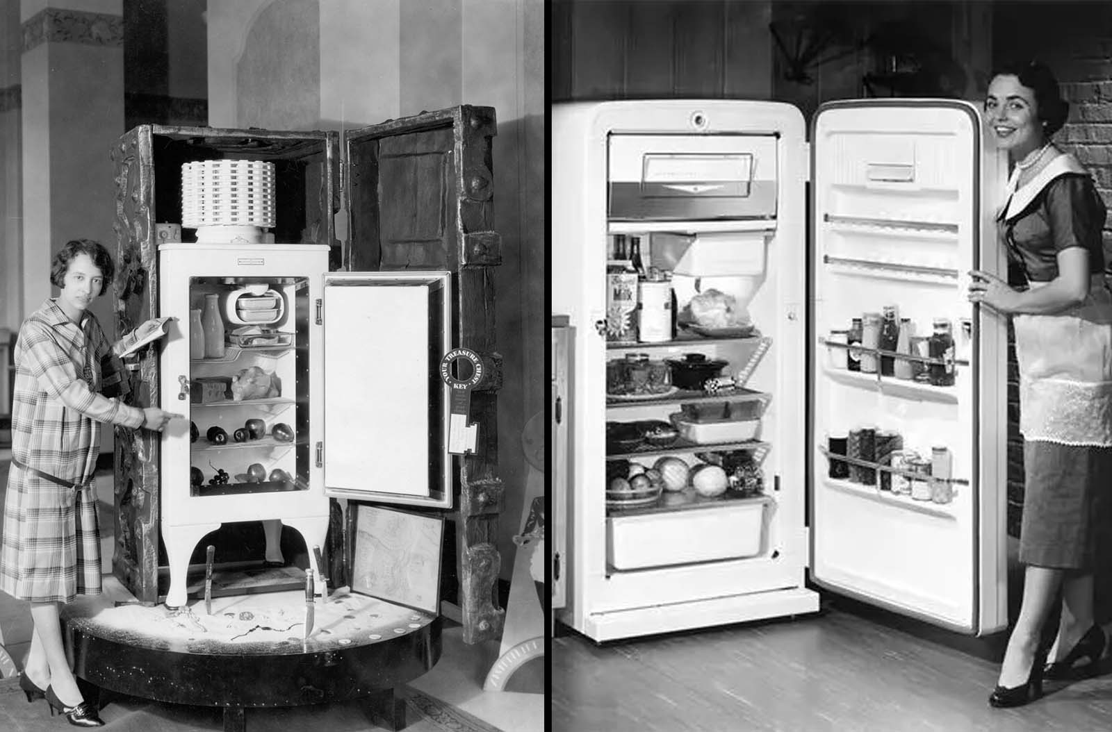 Refrigerators of the Past: A Fascinating Look at Vintage Refrigerator Ads and Photos from the 1920s to 1950s