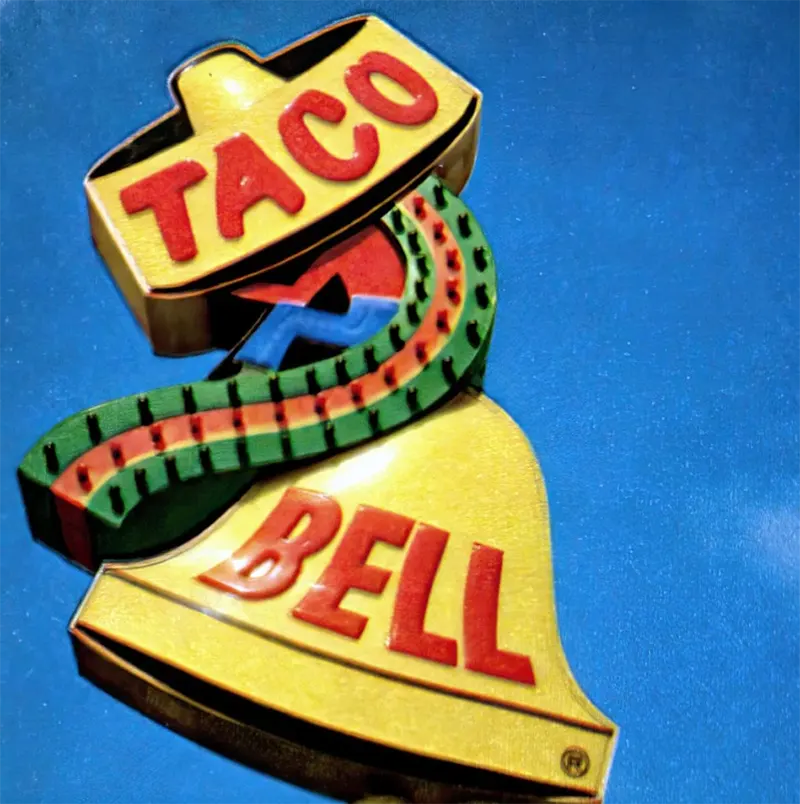 Taco Bell Vintage Menu and Ads Photos