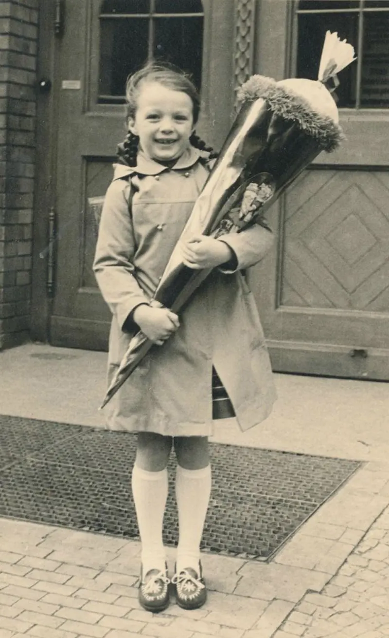 Vintage photos first day of school