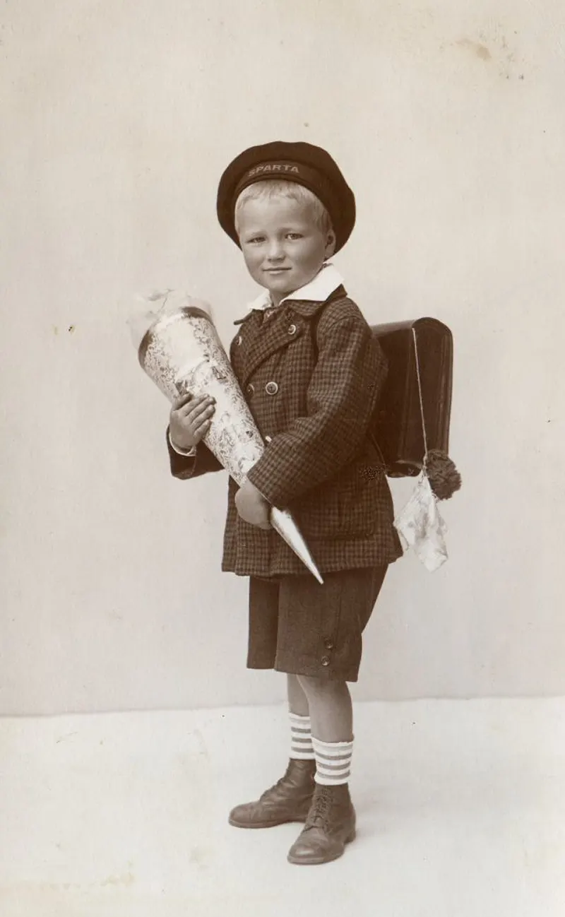 Vintage photos first day of school