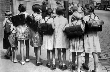 These Old Photos Show What the First Day of School Looked Like in the Past Century