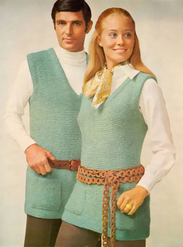 Matching Outfit Fashion of 1970s