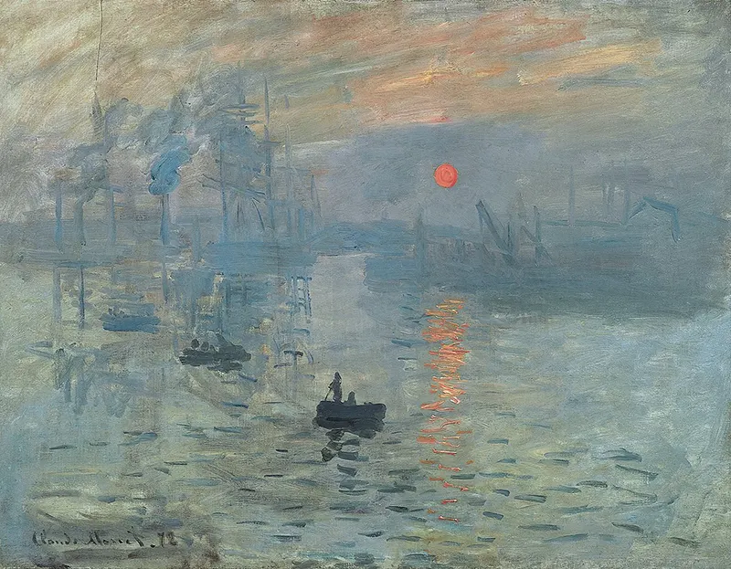 Claude Monet in his Studio