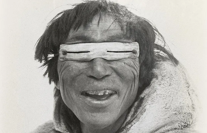 Alaska's Indigenous People Invented Snow Goggles for Enhanced Vision and Eye Protection - Rare Historical Photos
