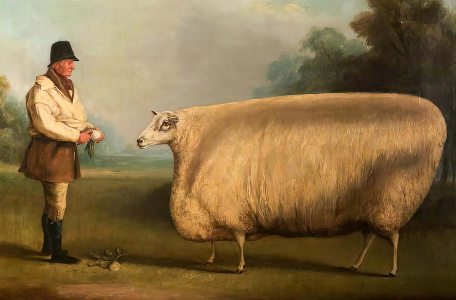 The Rectangular Cows: Geometric Livestock Depicted in 19th-Century British Paintings