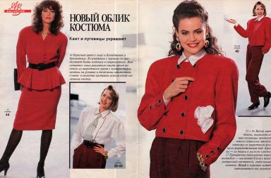Soviet Fashion: Styles and Colors of the 1980s Soviet Union