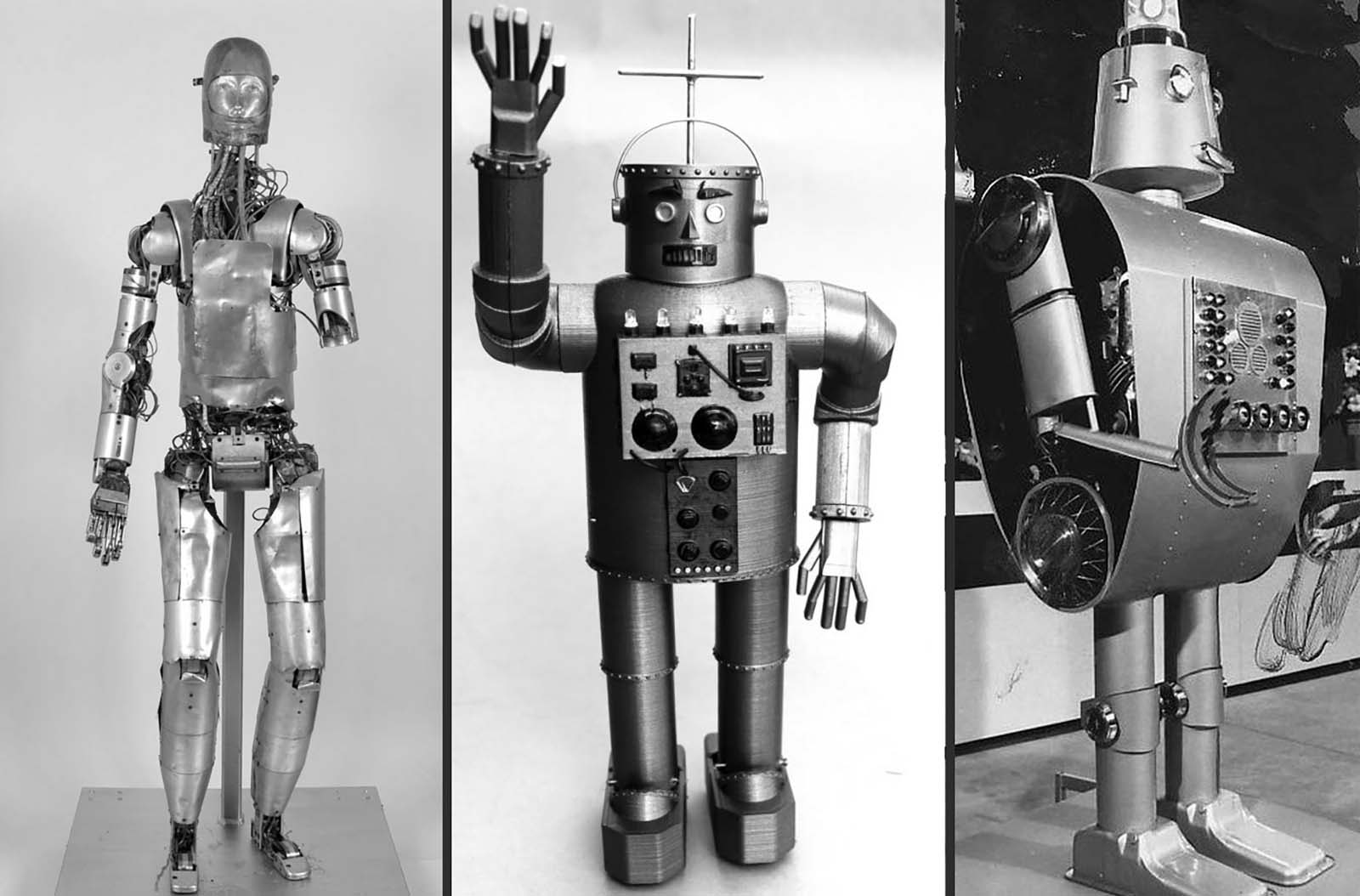 Vintage Robots: Revisiting the Early Robots of the 20th Century via Old Photos