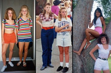 Capturing 1990s Fashion: Photos Showing Young Ladies' Style