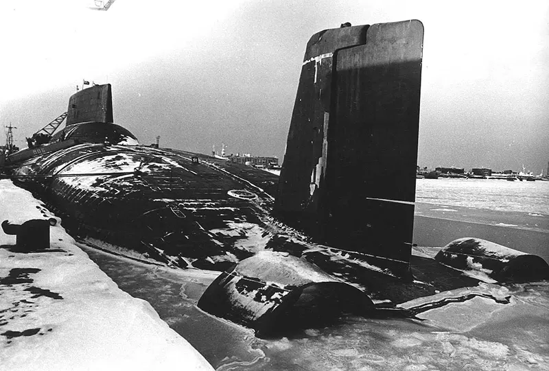Typhoon Submarines in Rare Photos