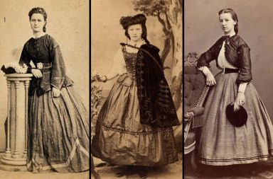 Vintage Glamour: A Glimpse into 1860s Victorian Girls' Fashion