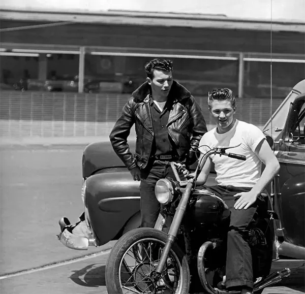 Greasers of the 1950s Vintage Photos
