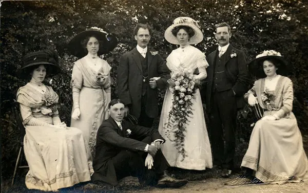 Weddings old photos early 20th century
