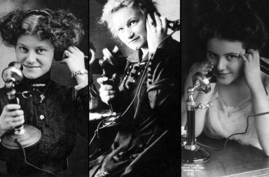 Telephone Talks Through Time: Vintage Photos of People Talking on Telephones in the Late 19th and Early 20th Centuries