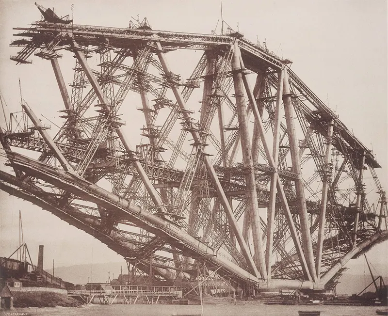 Forth Bridge Constructions Photos