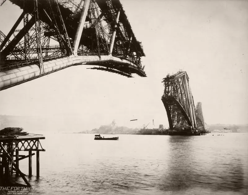 Forth Bridge Constructions Photos